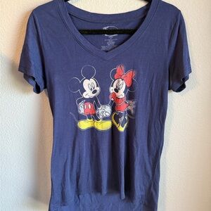 Disney Mickey & Minnie V-Neck
